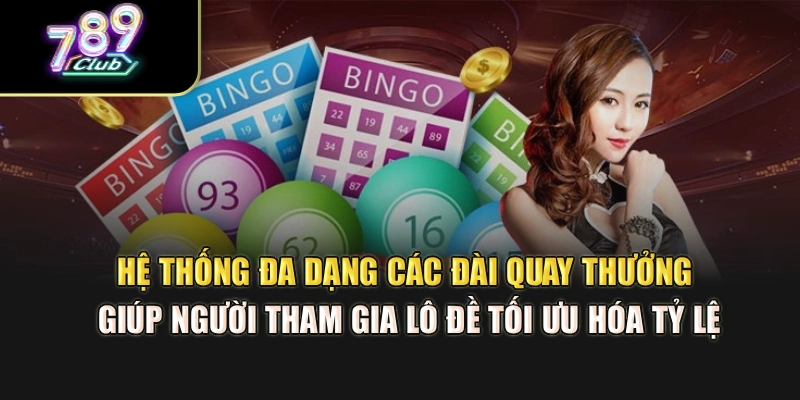 Hệ thống đa dạng các đài quay thưởng hỗ trợ bạn lô đề tối ưu hóa tỷ lệ Hệ thống đa dạng các đài quay thưởng hỗ trợ bạn lô đề tối ưu hóa tỷ lệ
